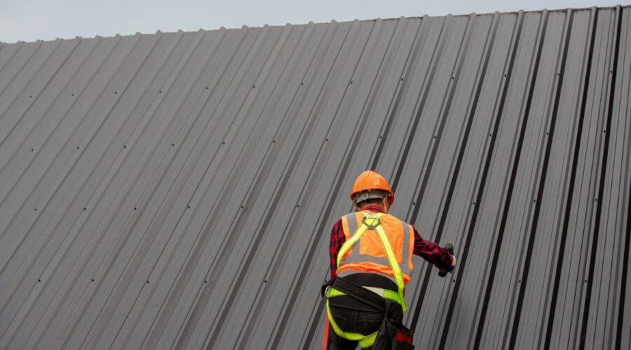 Professional metal roof installation services in Mcbrides, MI